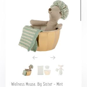 K003 MAILEG Wellness Big Sister Mouse NWT